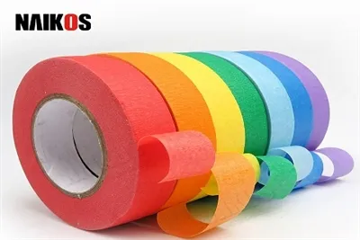 A fita de máscara colorida alguns usos comuns